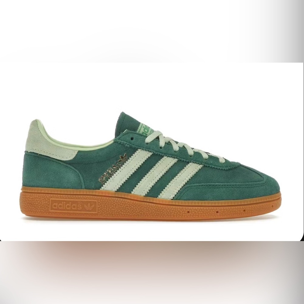 adidas Green and Tan Sneakers